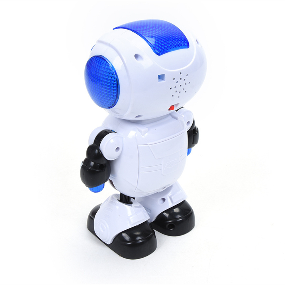 Electronic Walking Dancing Robot Toy with Music Lighting for Kids Toddlers