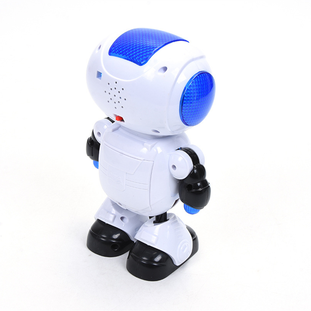 Electronic Walking Dancing Robot Toy with Music Lighting for Kids Toddlers