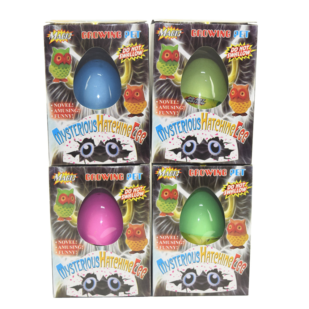 Owl Growing Egg Water Hatching Magic Children Kids Toy