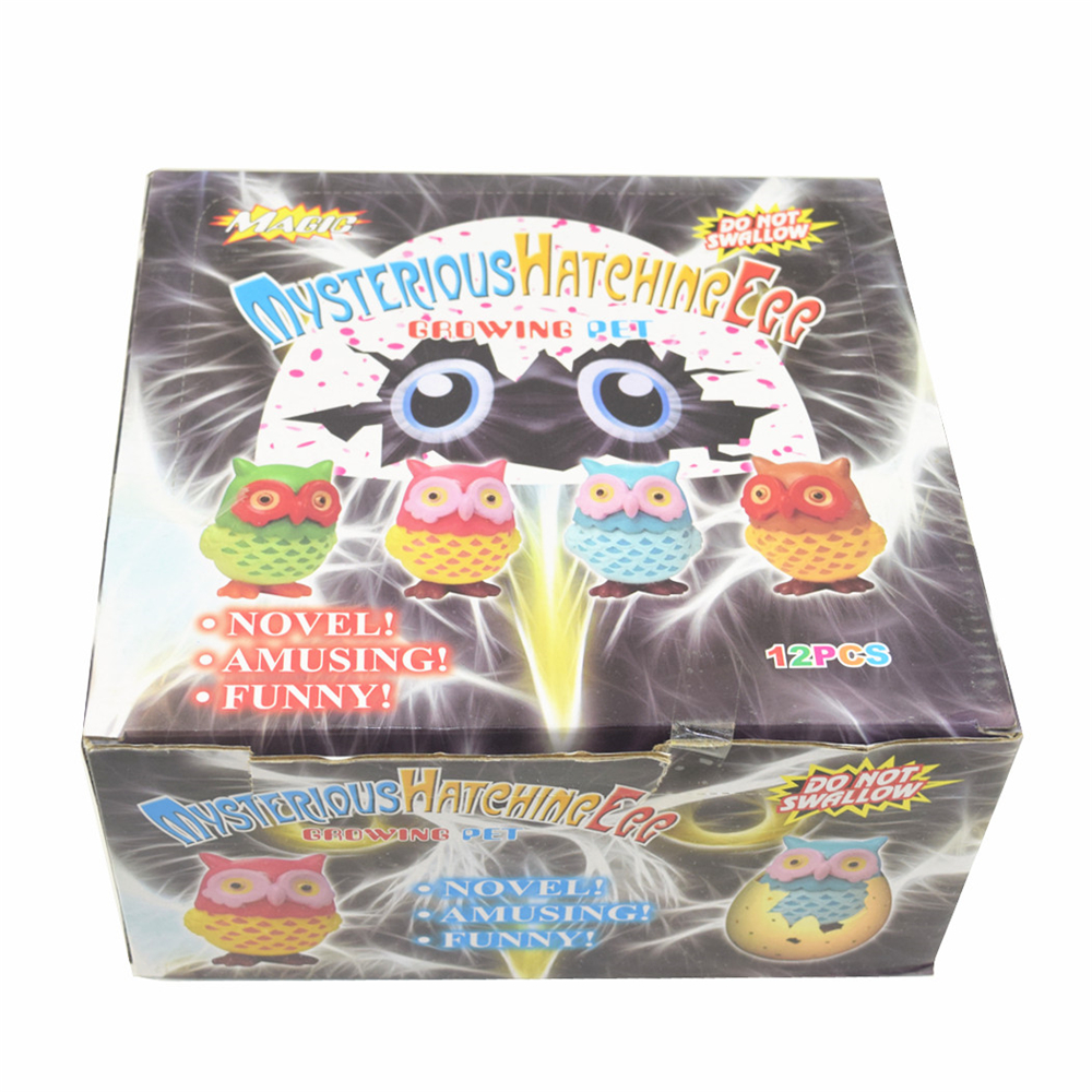 Owl Growing Egg Water Hatching Magic Children Kids Toy Owl Growing Egg Water Hatching Magic Children Kids Toy