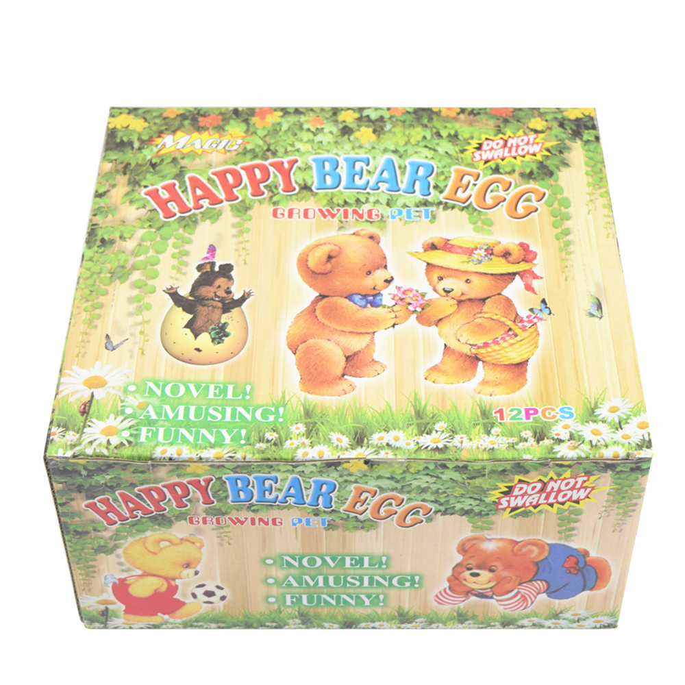 Happy Bear Egg Water Hatching Magic Children Kids Toy Happy Bear Egg Water Hatching Magic Children Kids Toy