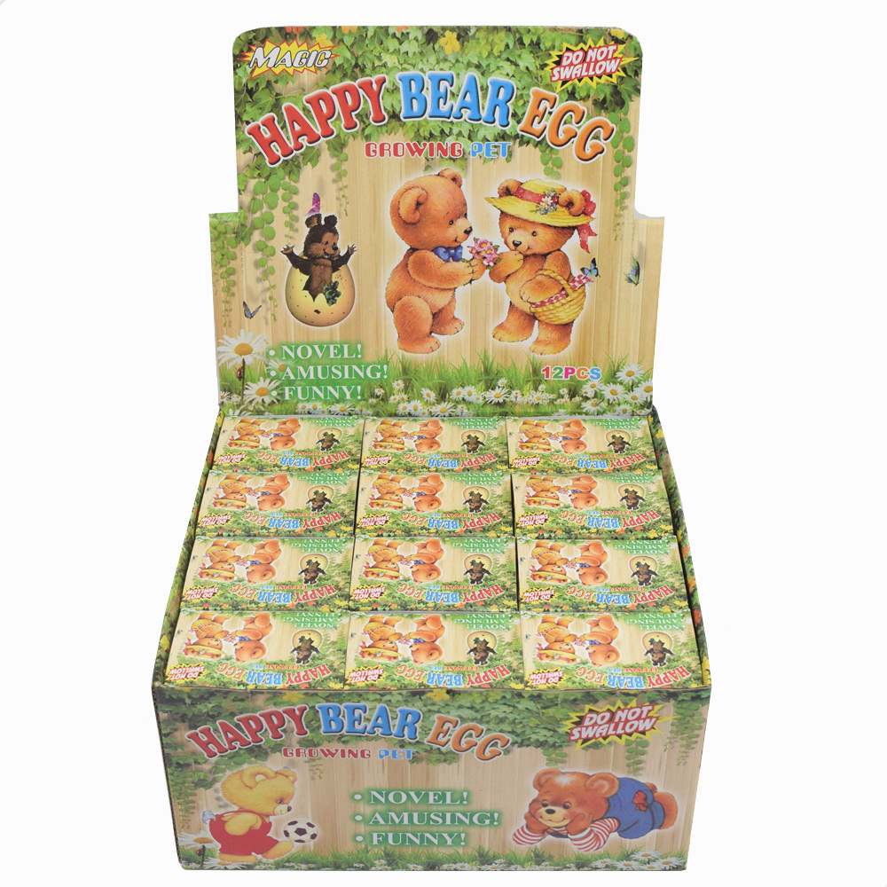 Happy Bear Egg Water Hatching Magic Children Kids Toy
