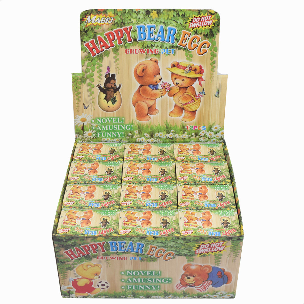 Happy Bear Egg Water Hatching Magic Children Kids Toy Happy Bear Egg Water Hatching Magic Children Kids Toy