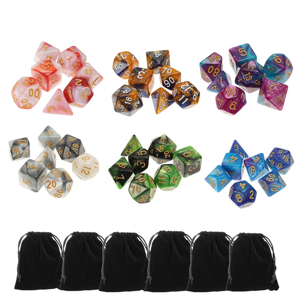 Different Polyhedral 7PCS