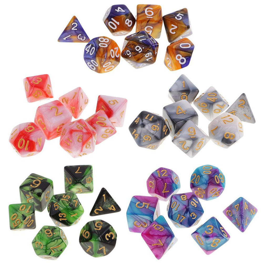 Different Polyhedral 7PCS Different Polyhedral 7PCS