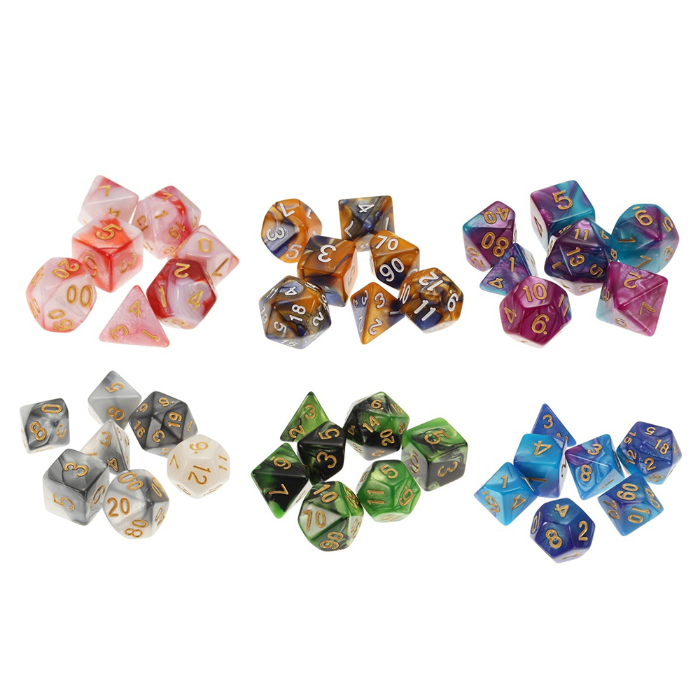 Different Polyhedral 7PCS