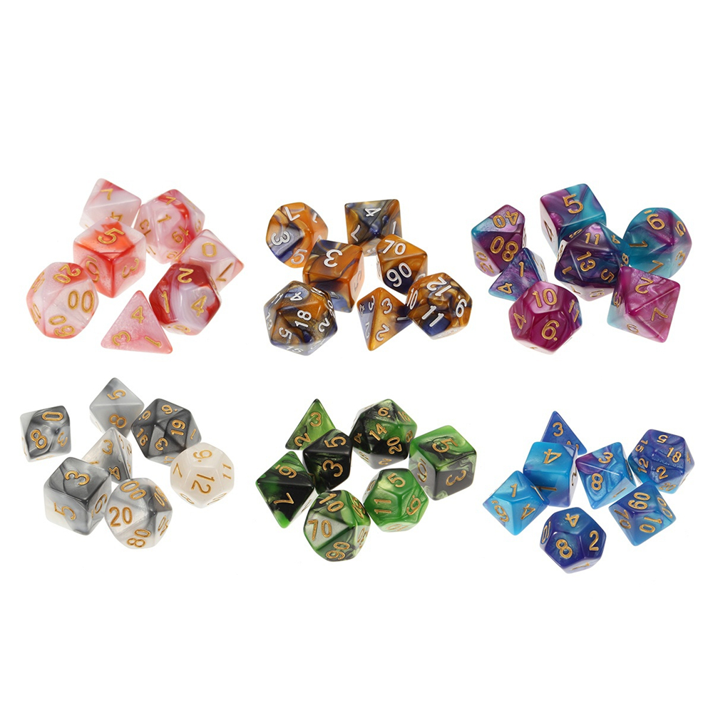 Different Polyhedral 7PCS Different Polyhedral 7PCS