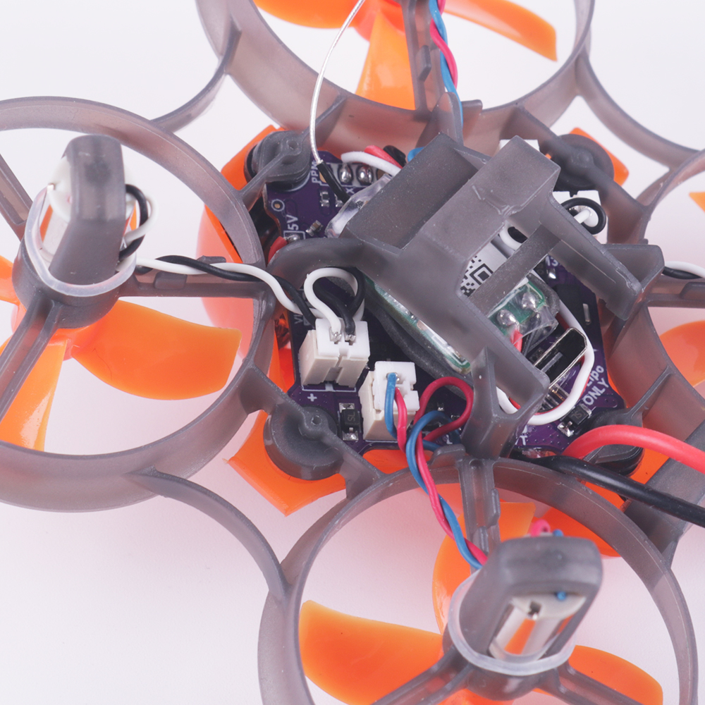 Makerfire Armor 65mm BNF Micro Quadcopter Racing Drone Built in Frsky XM Receiver / 716 Brushed Motor / LED Light