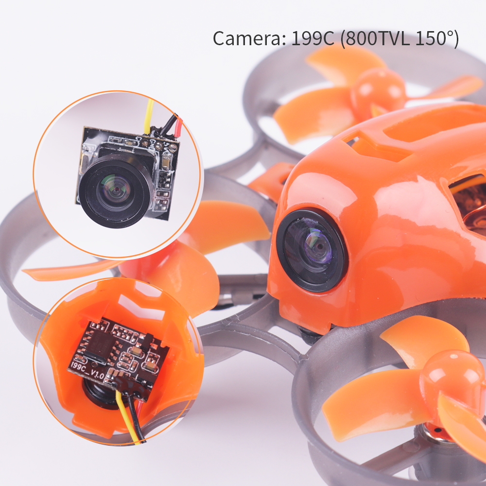 Makerfire Armor 65mm BNF Micro Quadcopter Racing Drone Built in Frsky XM Receiver / 716 Brushed Motor / LED Light
