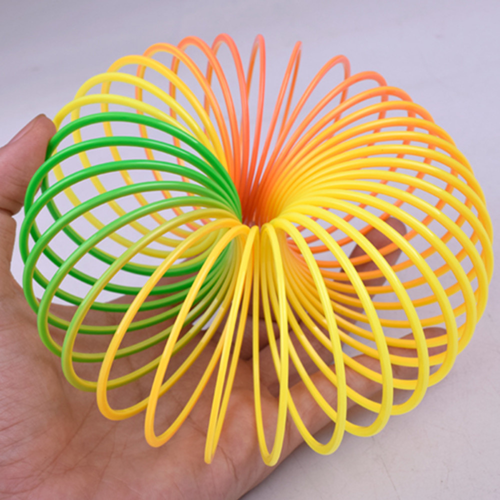 Magic Spring Plastic Rainbow Toy Magic Spring Plastic Rainbow Toy