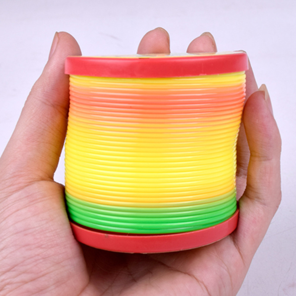 Magic Spring Plastic Rainbow Toy Magic Spring Plastic Rainbow Toy