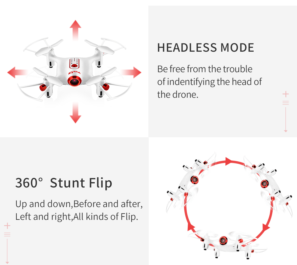 SYMA X20W Mini RC Drone RTF WiFi Camera FPV Real-time Transit / Altitude Hold SYMA X20W Mini RC Drone RTF WiFi Camera FPV Real-time Transit / Altitude Hold