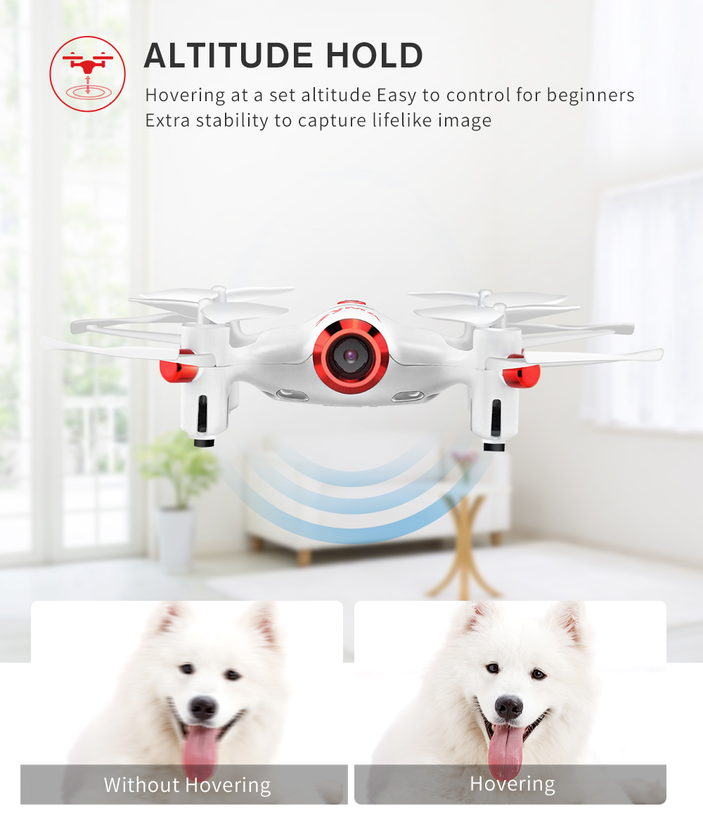 SYMA X20W Mini RC Drone RTF WiFi Camera FPV Real-time Transit / Altitude Hold