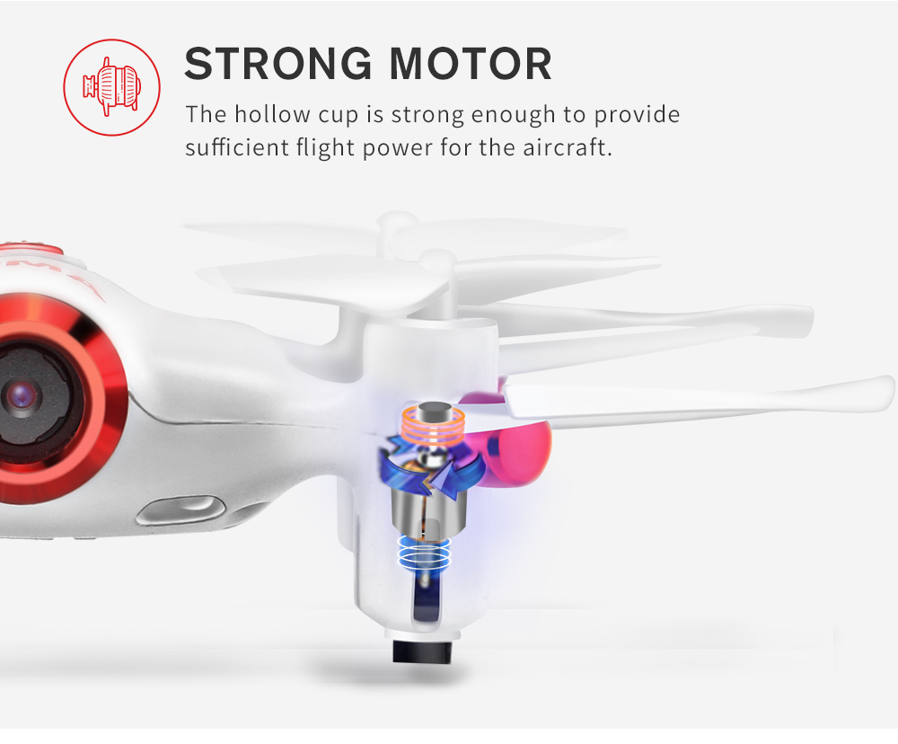 SYMA X20W Mini RC Drone RTF WiFi Camera FPV Real-time Transit / Altitude Hold