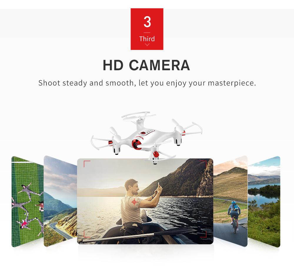 SYMA X20W Mini RC Drone RTF WiFi Camera FPV Real-time Transit / Altitude Hold