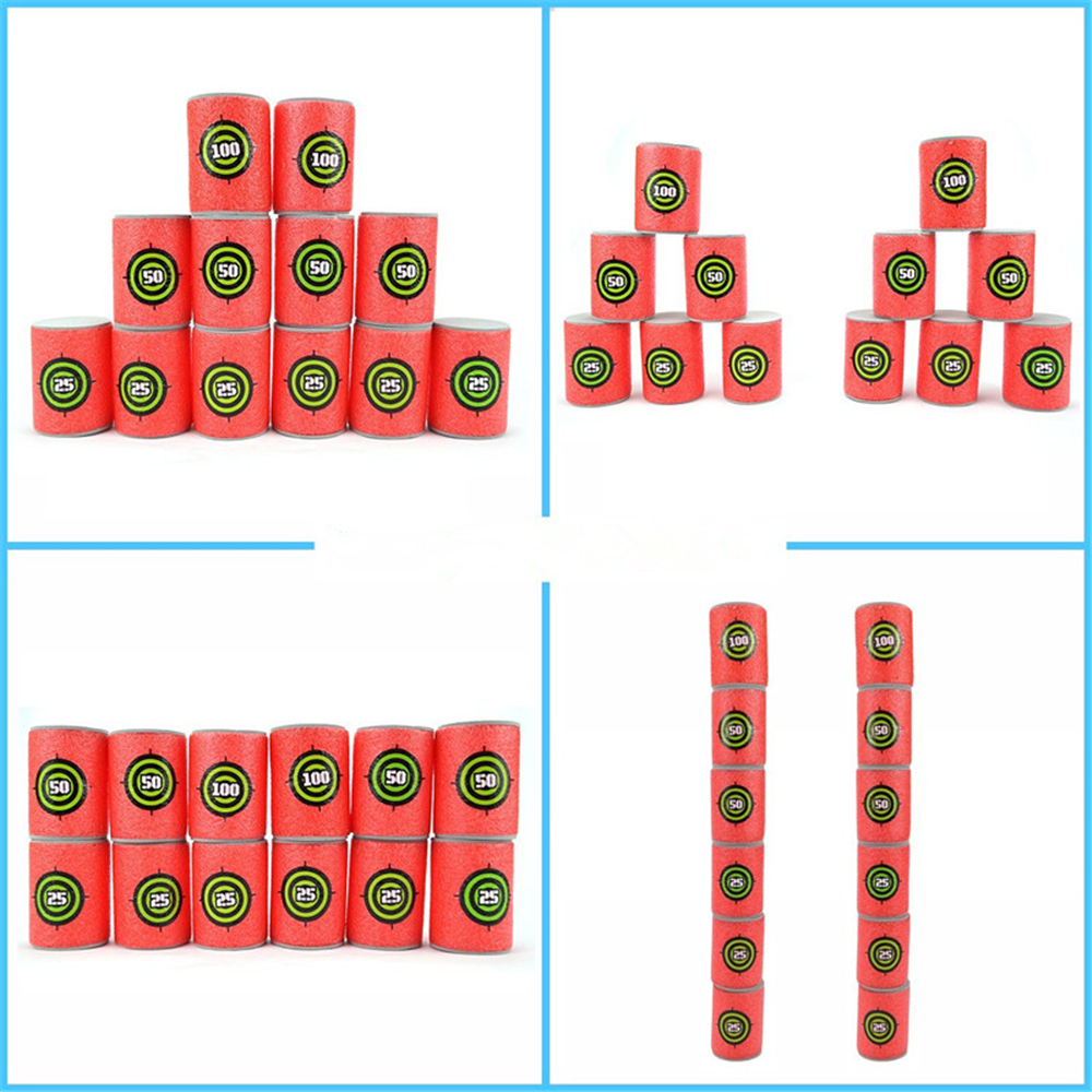 EVA Soft Bullet Target for Nerf N-strike Blasters Pack of 12pcs EVA Soft Bullet Target for Nerf N-strike Blasters Pack of 12pcs