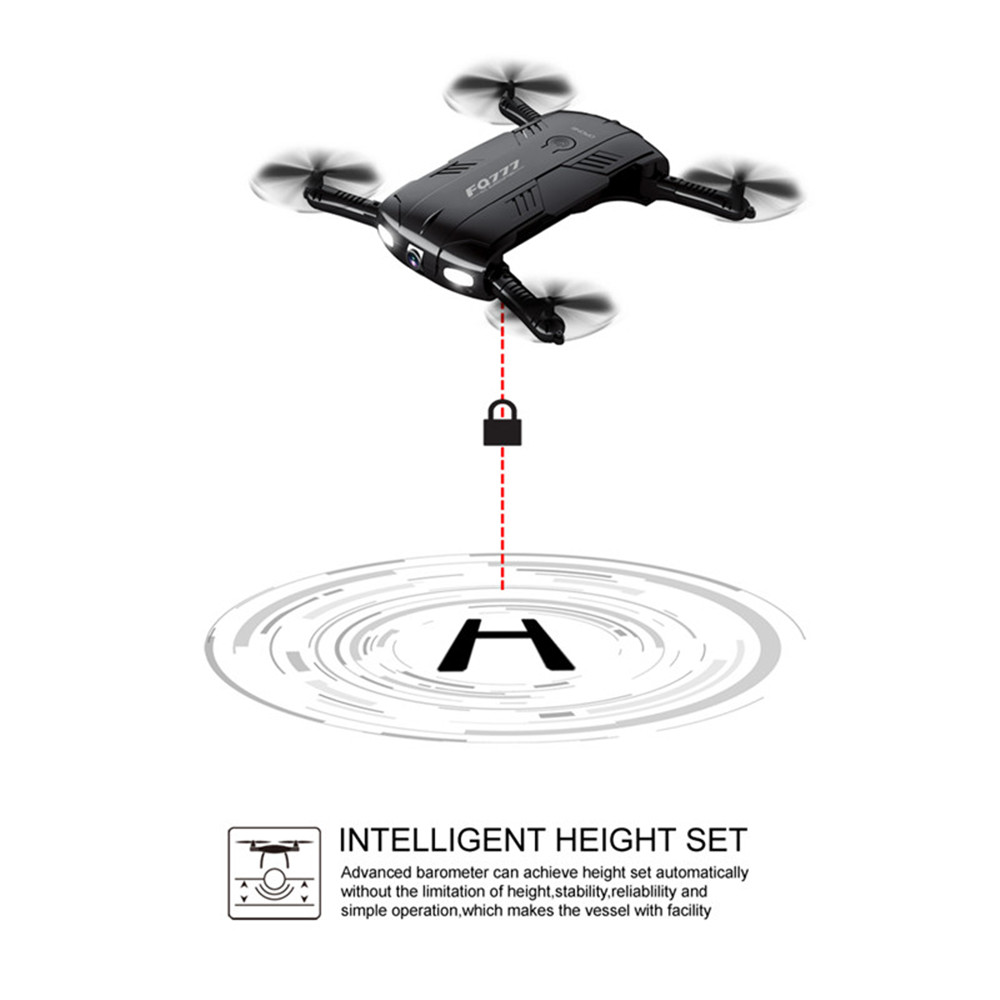 FQ05 Selfie Foldable WiFi FPV RC Drone RTF with 6-axis Gyro / One Key Return FQ05 Selfie Foldable WiFi FPV RC Drone RTF with 6-axis Gyro / One Key Return