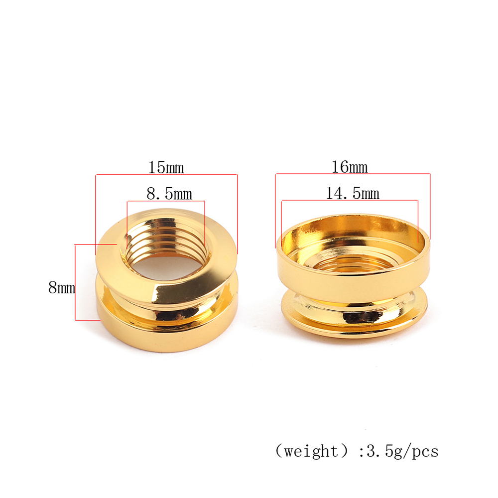 Gold Guitar Strap Button for Fishman / Switchcraft Pickup Endpin Jack Gold Guitar Strap Button for Fishman / Switchcraft Pickup Endpin Jack
