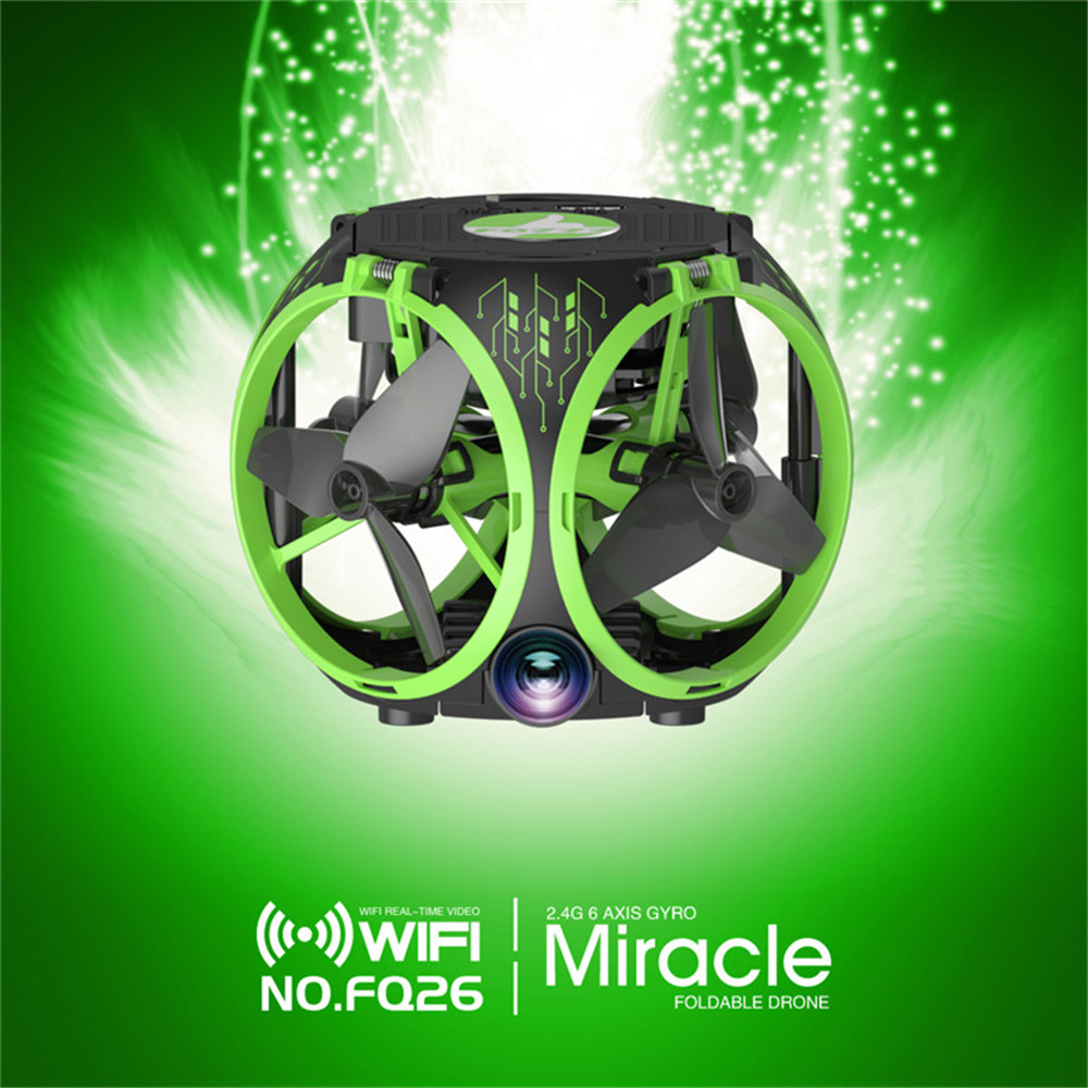 Foldable WiFi FPV RC Drone with Wide Angle Camera / Altitude Hold / Headless Mode Foldable WiFi FPV RC Drone with Wide Angle Camera / Altitude Hold / Headless Mode