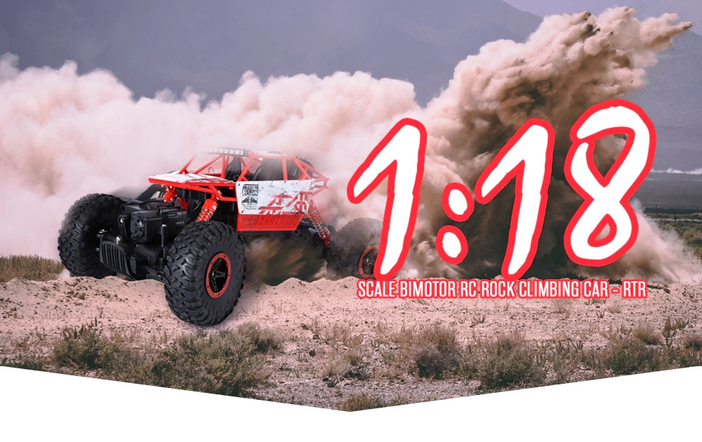 1:18 RC Rock Climbing Car - RTR