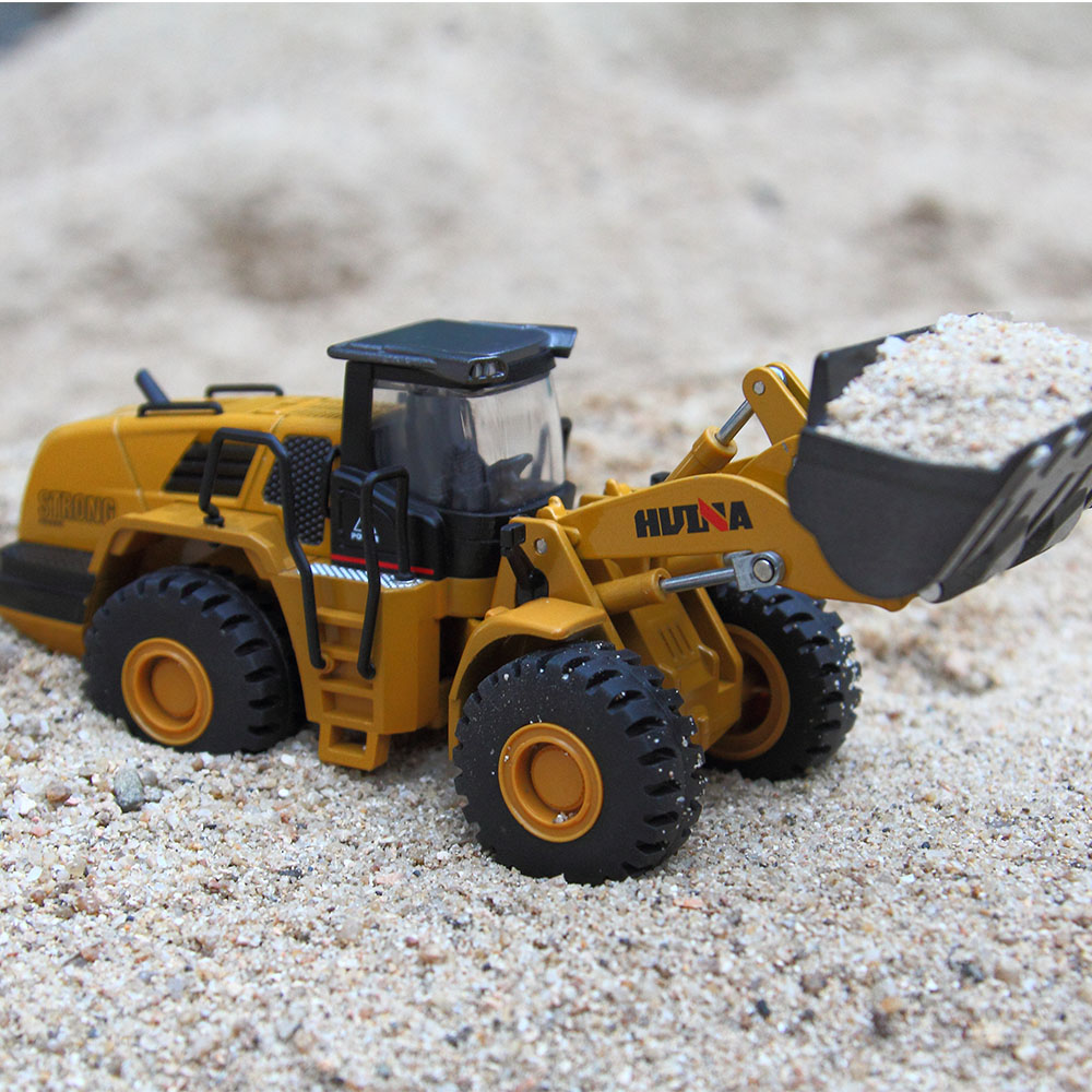 1:50 Alloy Excavator Engineering Metal Die Casting Car Truck