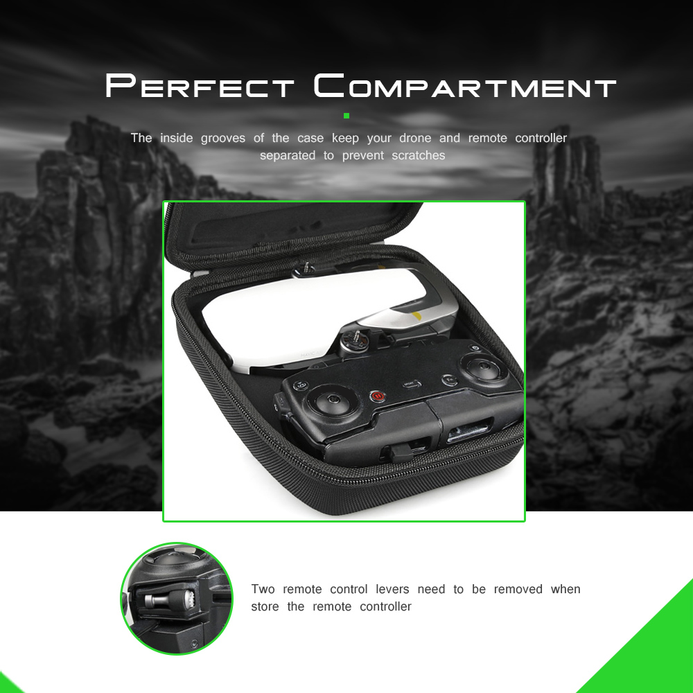 Portable Hand Carry Bag Drone Controller Package for DJI Mavic Air Portable Hand Carry Bag Drone Controller Package for DJI Mavic Air