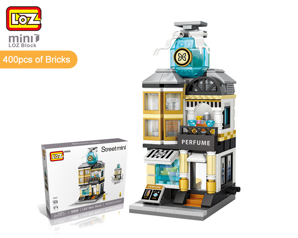 LOZ Street Scene Series Mini Perfume Store Blocks Toy