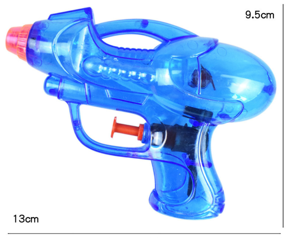 Transparent Water Pistol Toy for Children in Hot Summer