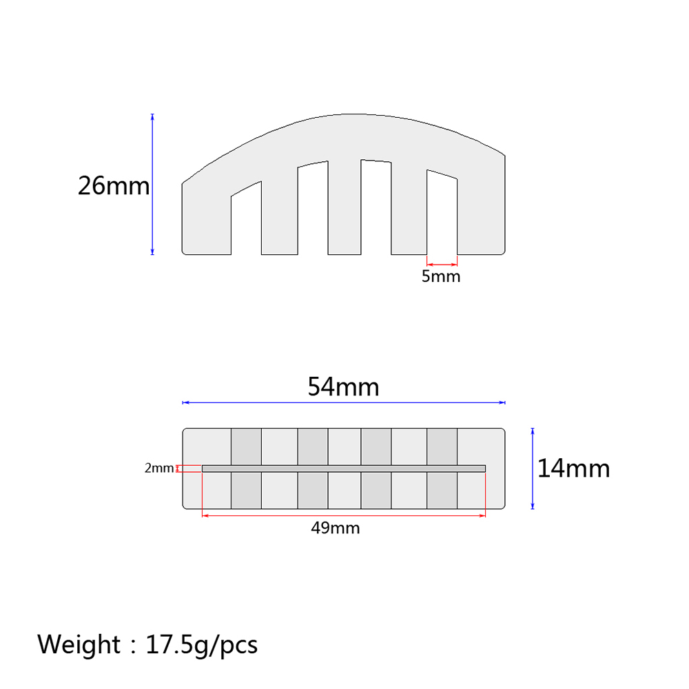 Violin Practice Mute Part Black Rubber Fiddle Silent