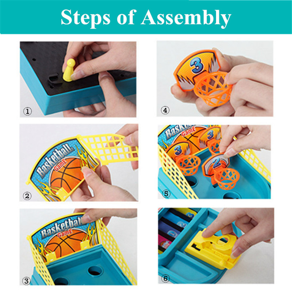 Finger Eject Basketball Court Children Desktop Interactive Toys