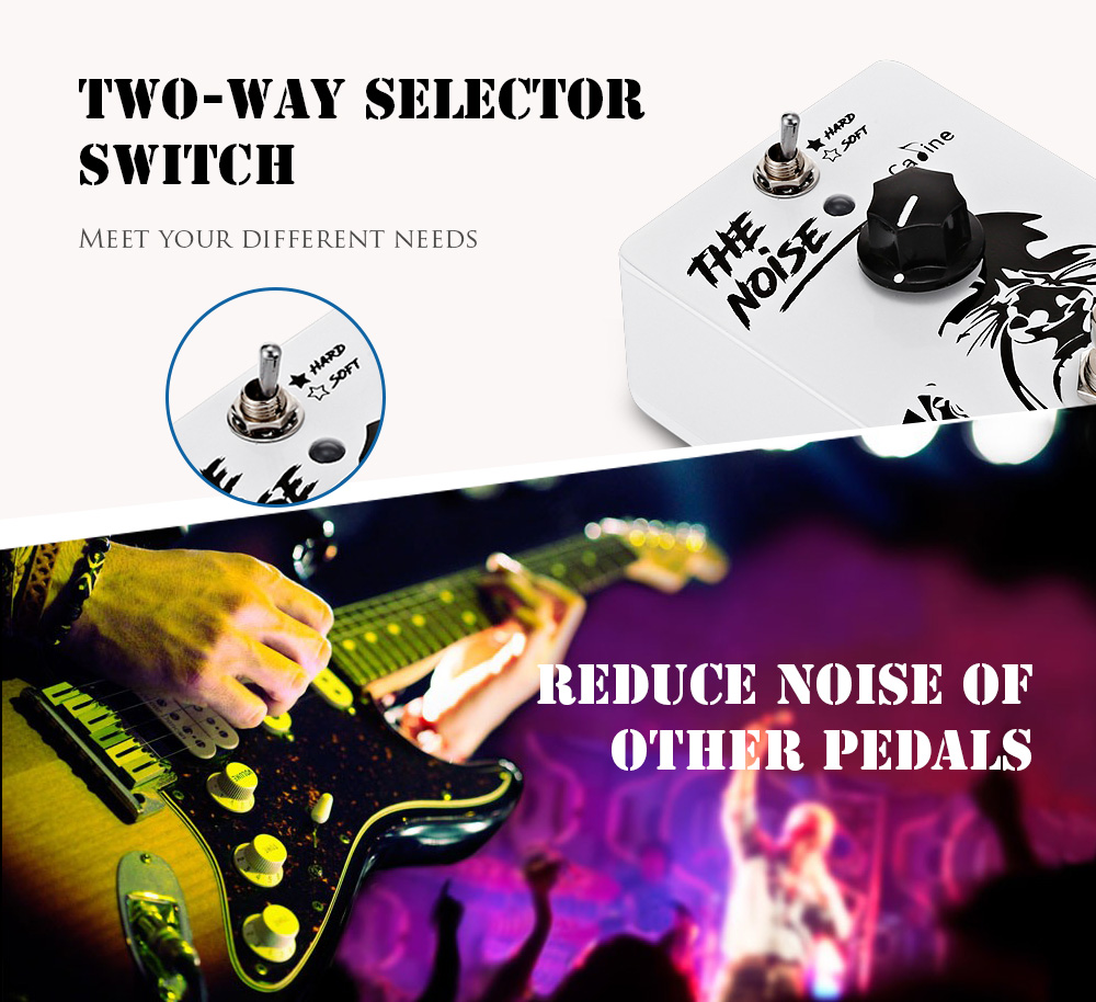 Caline CP - 39 Noise Gate Guitar Effect Pedal Musical Instruments Accessories with True Bypass Caline CP - 39 Noise Gate Guitar Effect Pedal Musical Instruments Accessories with True Bypass