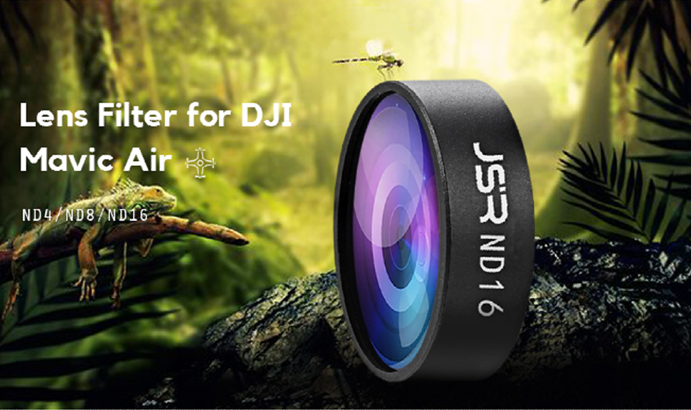 3PCS Lens Filter for DJI Mavic Air RC Quadcopter - ND4 / ND8 / ND16