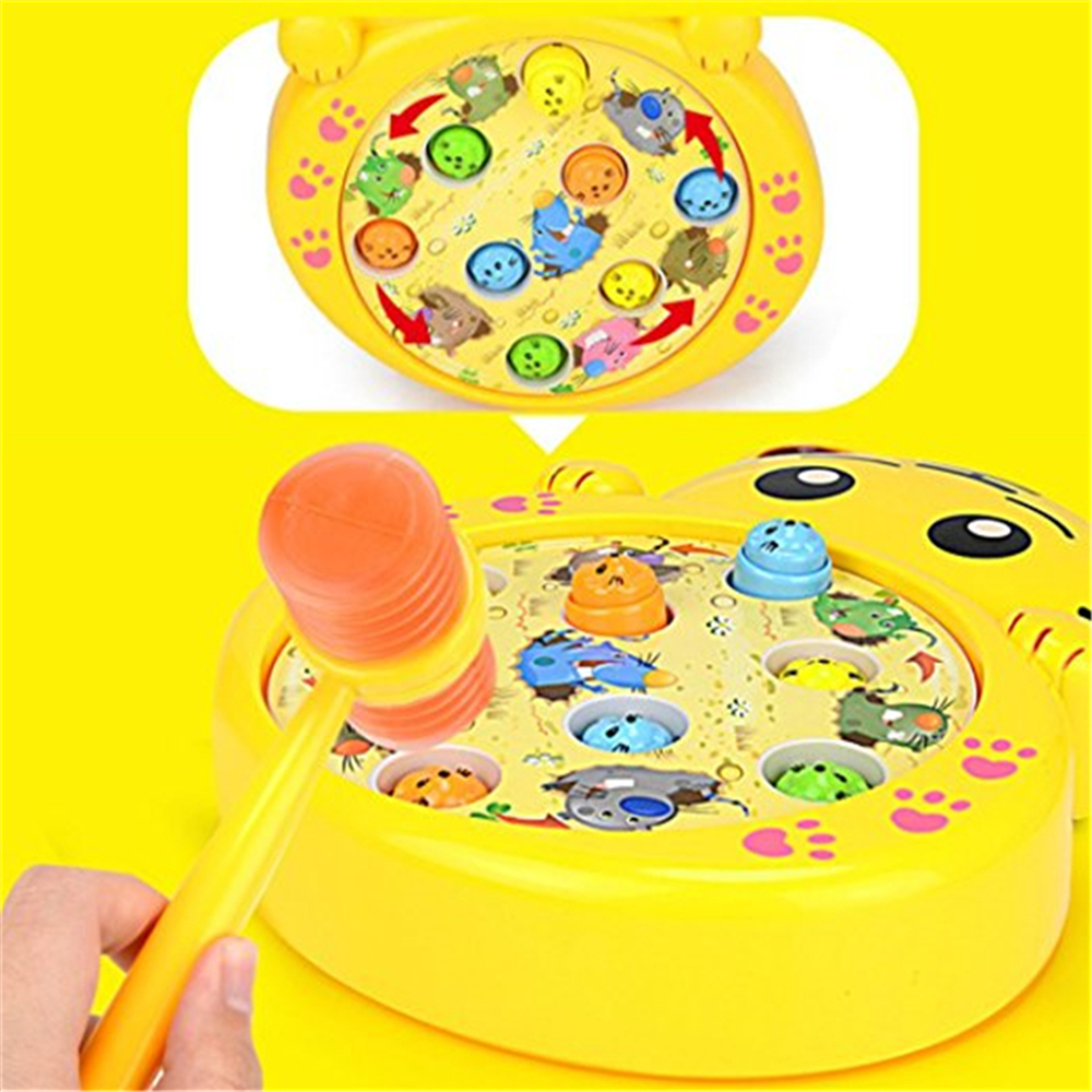Whack-A-Mole Game Music and A Hammer Machine Whack-A-Mole Game Music and A Hammer Machine