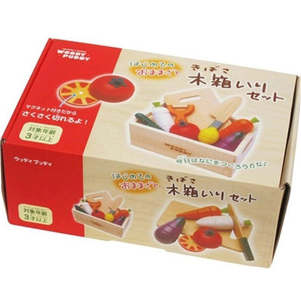 Creative Box of Fruits and Vegetables and Wooden Magnetic Children Play Toys Creative Box of Fruits and Vegetables and Wooden Magnetic Children Play Toys