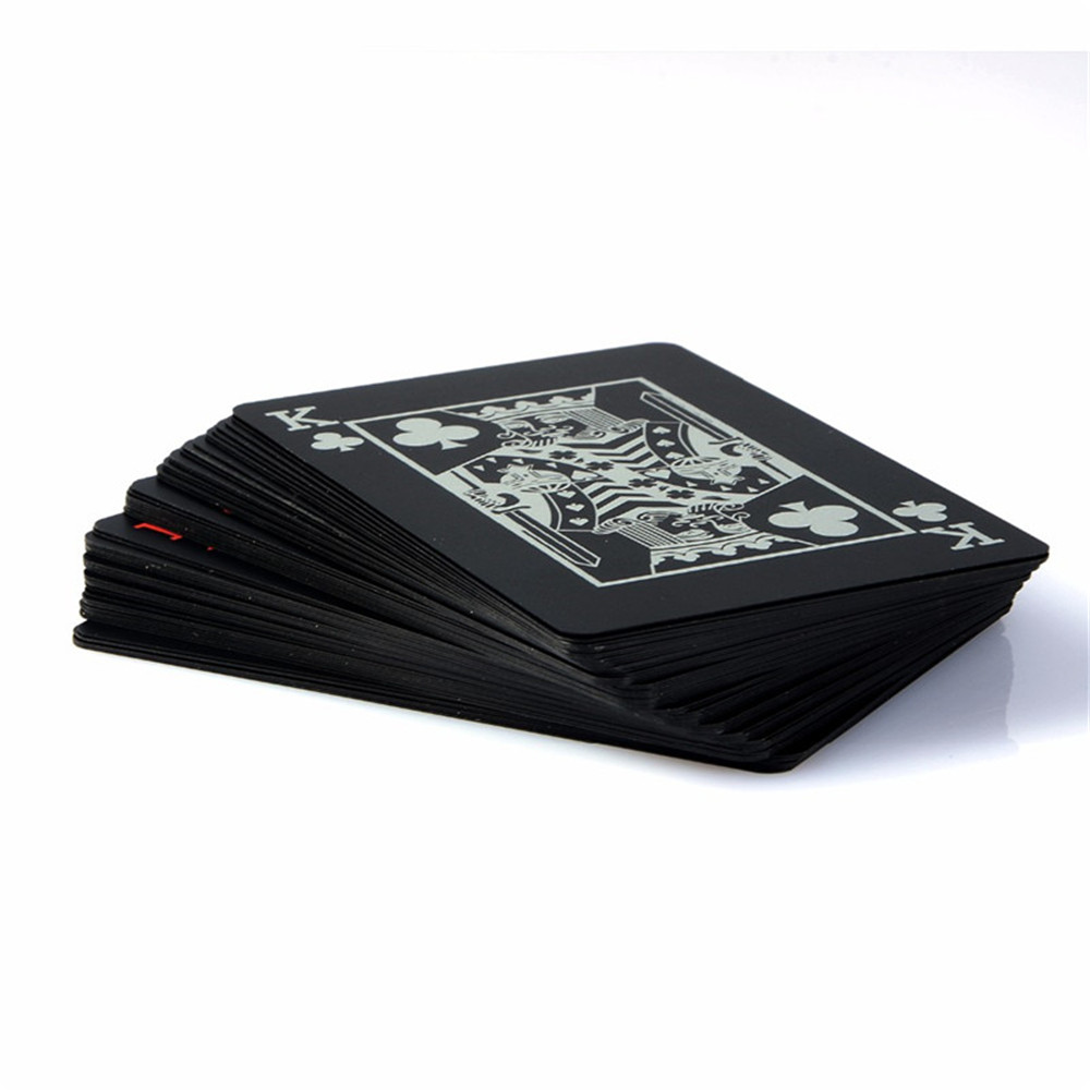 Creative Plastic PVC Poker Waterproof Magic Playing Cards Table Game Sets 54pcs Creative Plastic PVC Poker Waterproof Magic Playing Cards Table Game Sets 54pcs