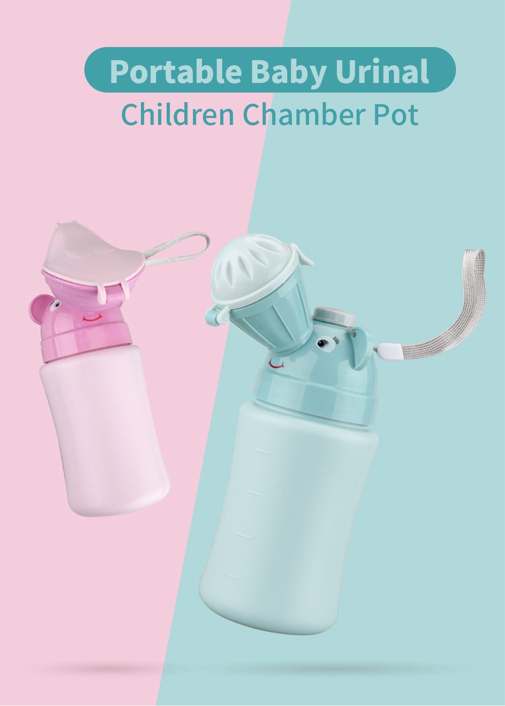 GoryeoBaby Portable Baby Urinal Leak-proof Children Chamber Pot
