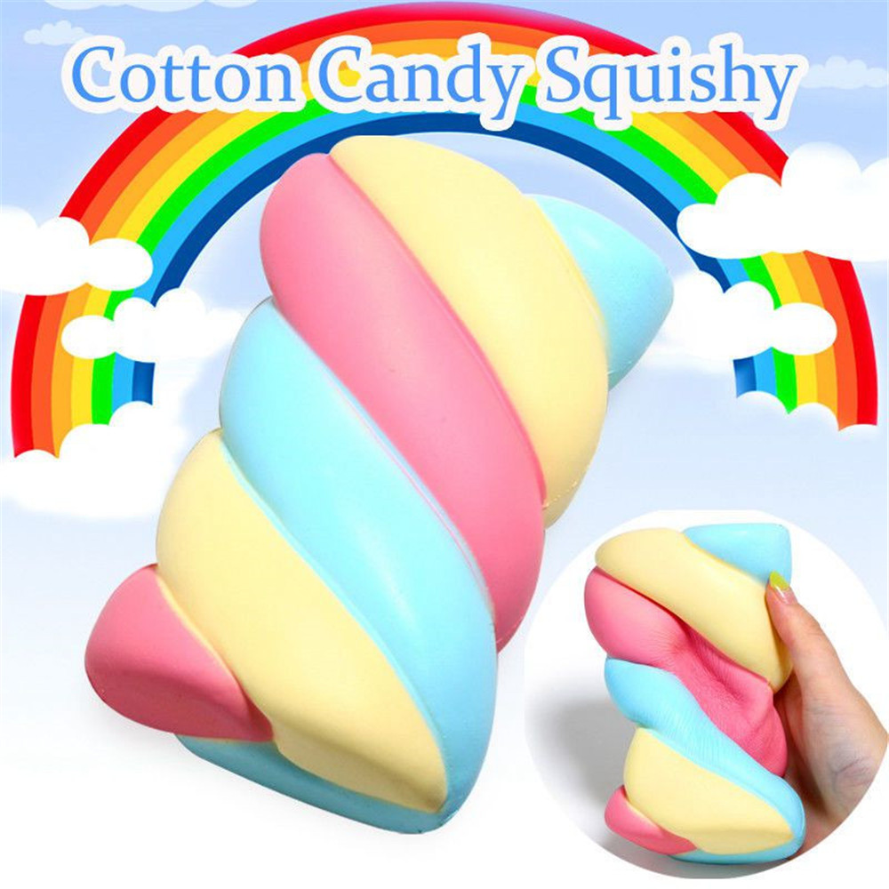 Jumbo Squishy Cotton Candy Rising Kids Toy