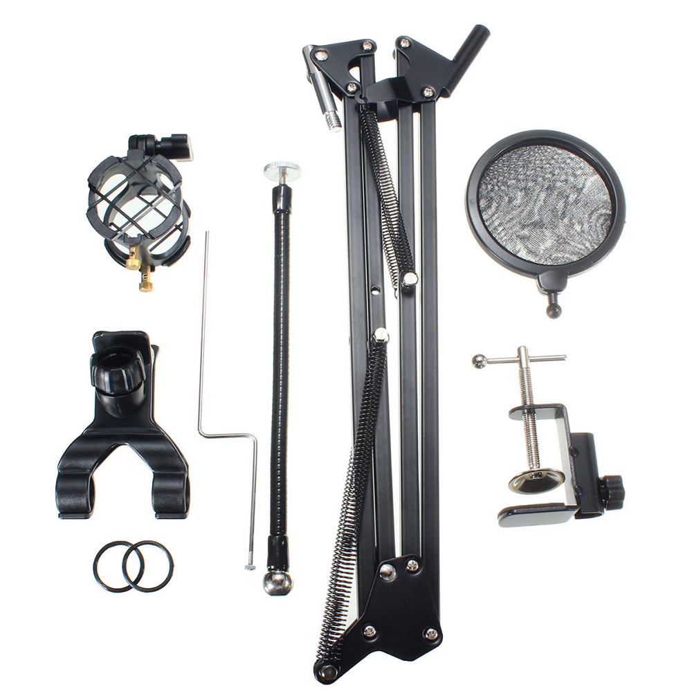 Professional Recording Microphone Suspension Boom Scissor Music Stand Professional Recording Microphone Suspension Boom Scissor Music Stand