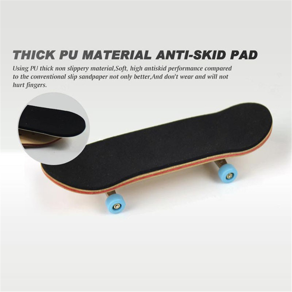 New Complete Wooden Fingerboard Finger Skate Board Grit Box Foam Tape Maple Wood New Complete Wooden Fingerboard Finger Skate Board Grit Box Foam Tape Maple Wood