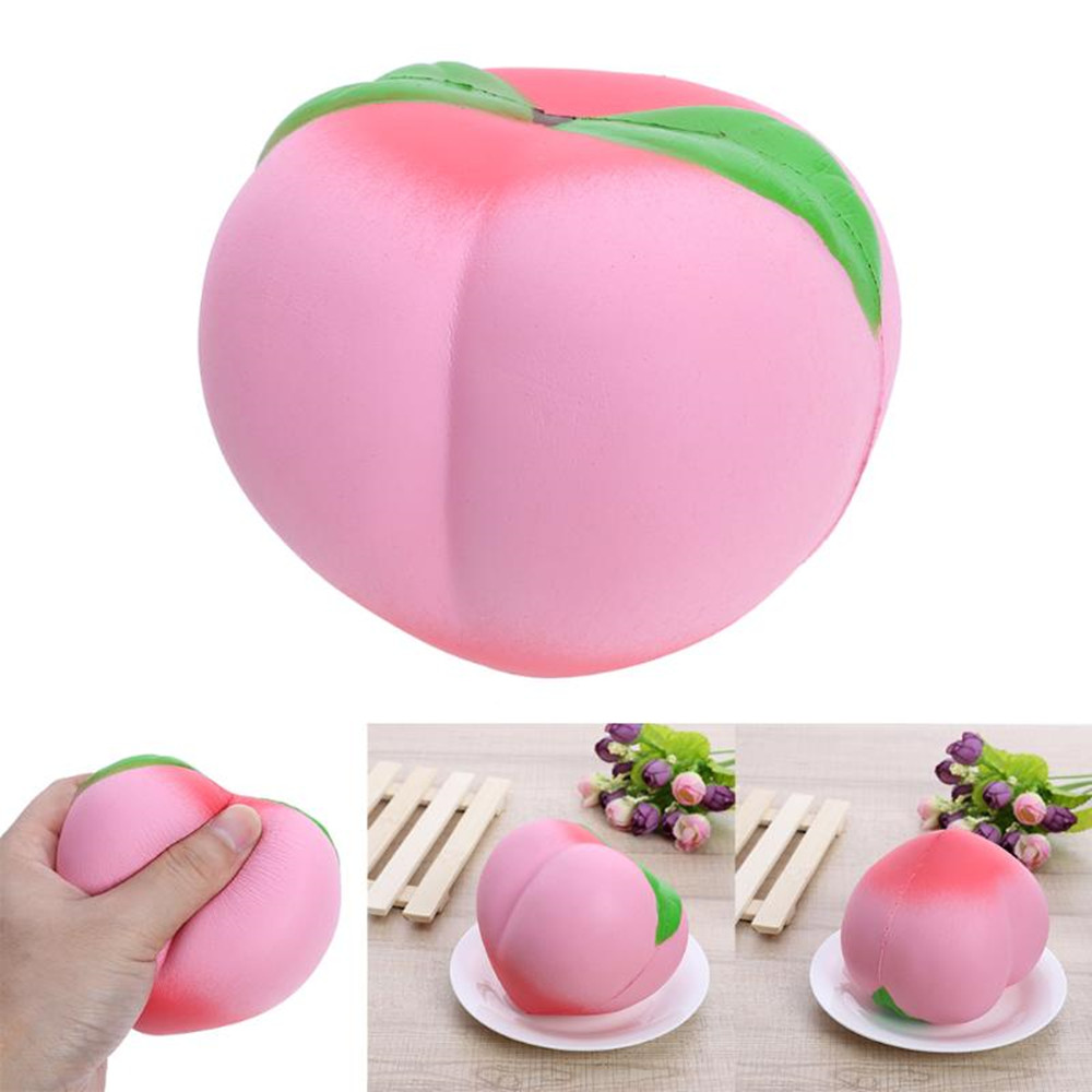 Jumbo Squishy Colossal Peach Toy