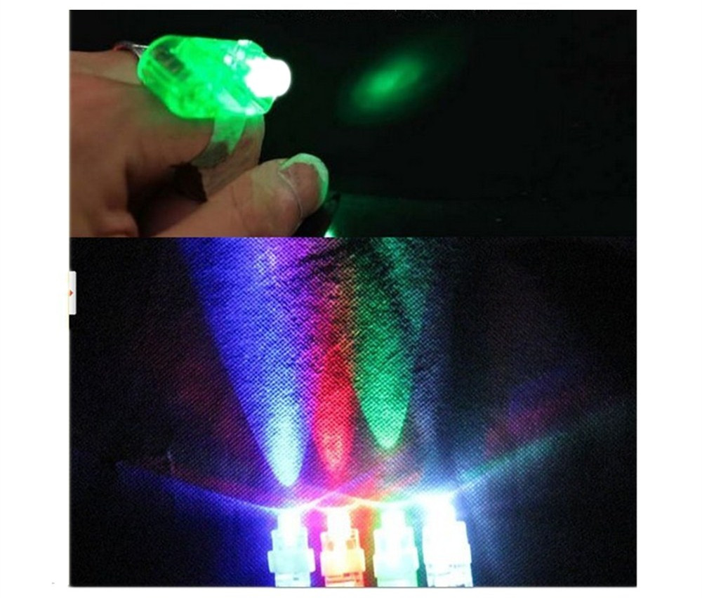 Novelty Finger Lamp Light Beam 10PCS