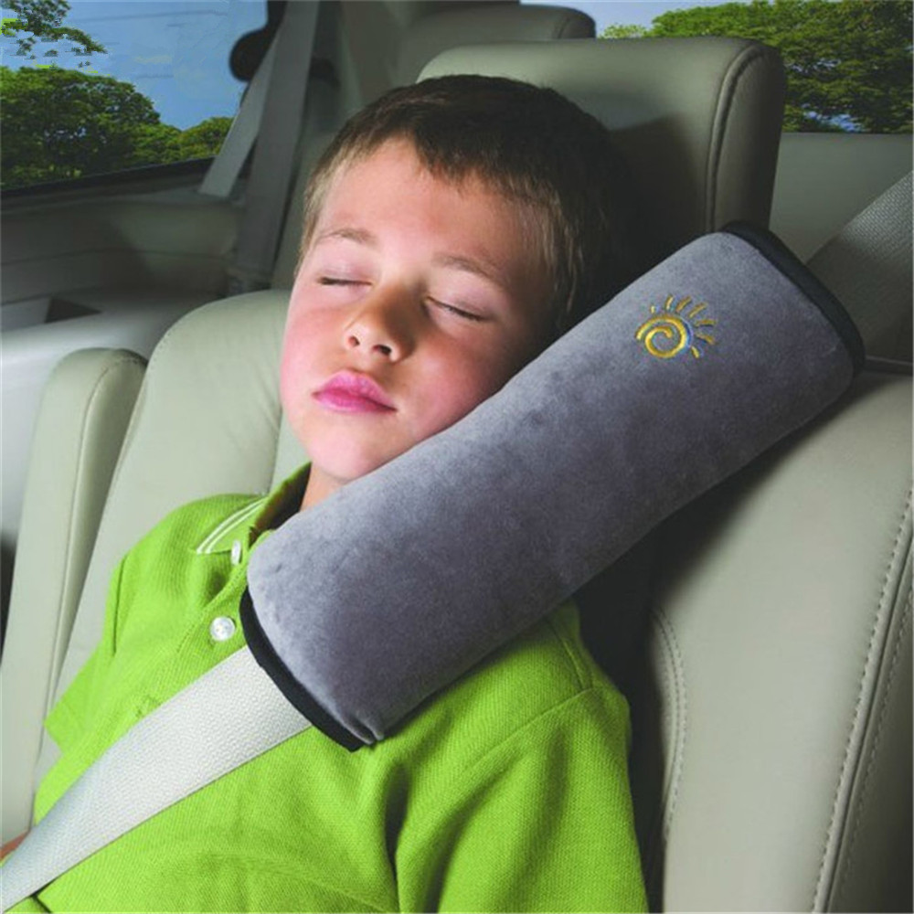 Baby Pillow Car Safety Belt Protect Shoulder Pad Adjust Vehicle Seat Cushion