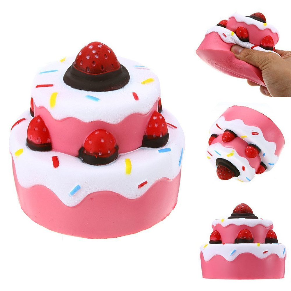 Jumbo Squishy Cute Cake Squishies Super Slow Rising Toy