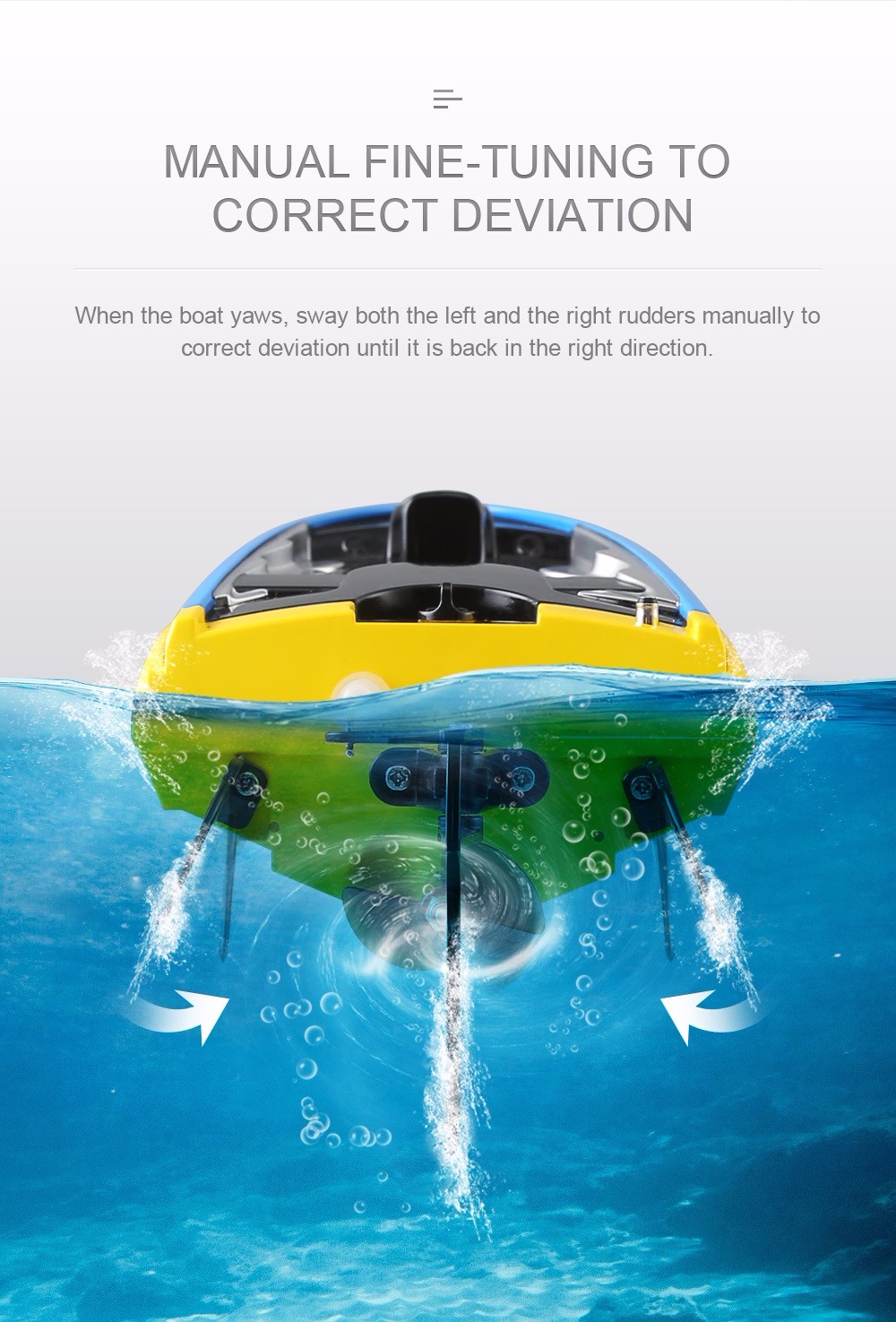 JJRC S3 Waterproof Turnover Reset Water Cooling High Speed 25km/h RC Boat JJRC S3 Waterproof Turnover Reset Water Cooling High Speed 25km/h RC Boat