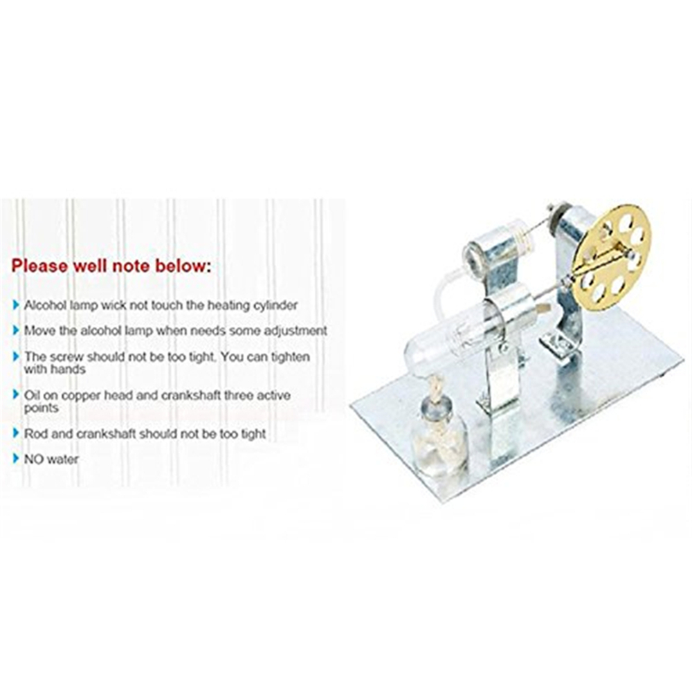 DIY Stirling Engine Steam Machine Model Children Learning Education Toys DIY Stirling Engine Steam Machine Model Children Learning Education Toys