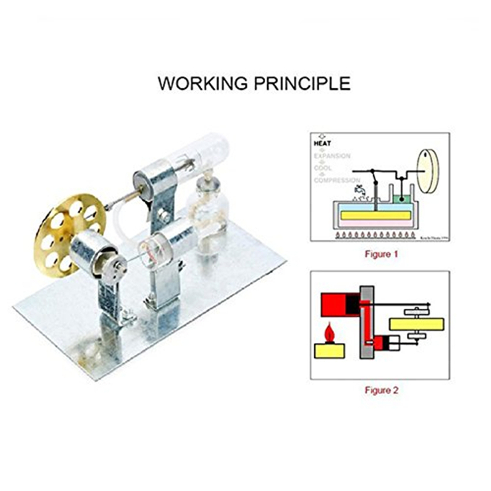 DIY Stirling Engine Steam Machine Model Children Learning Education Toys DIY Stirling Engine Steam Machine Model Children Learning Education Toys