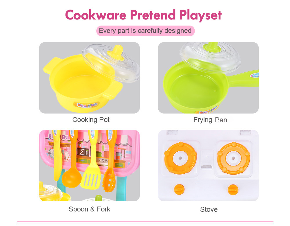 YUEHUI Kids Household Pretend Playset Simulation Kitchen Toys Small Cart YUEHUI Kids Household Pretend Playset Simulation Kitchen Toys Small Cart
