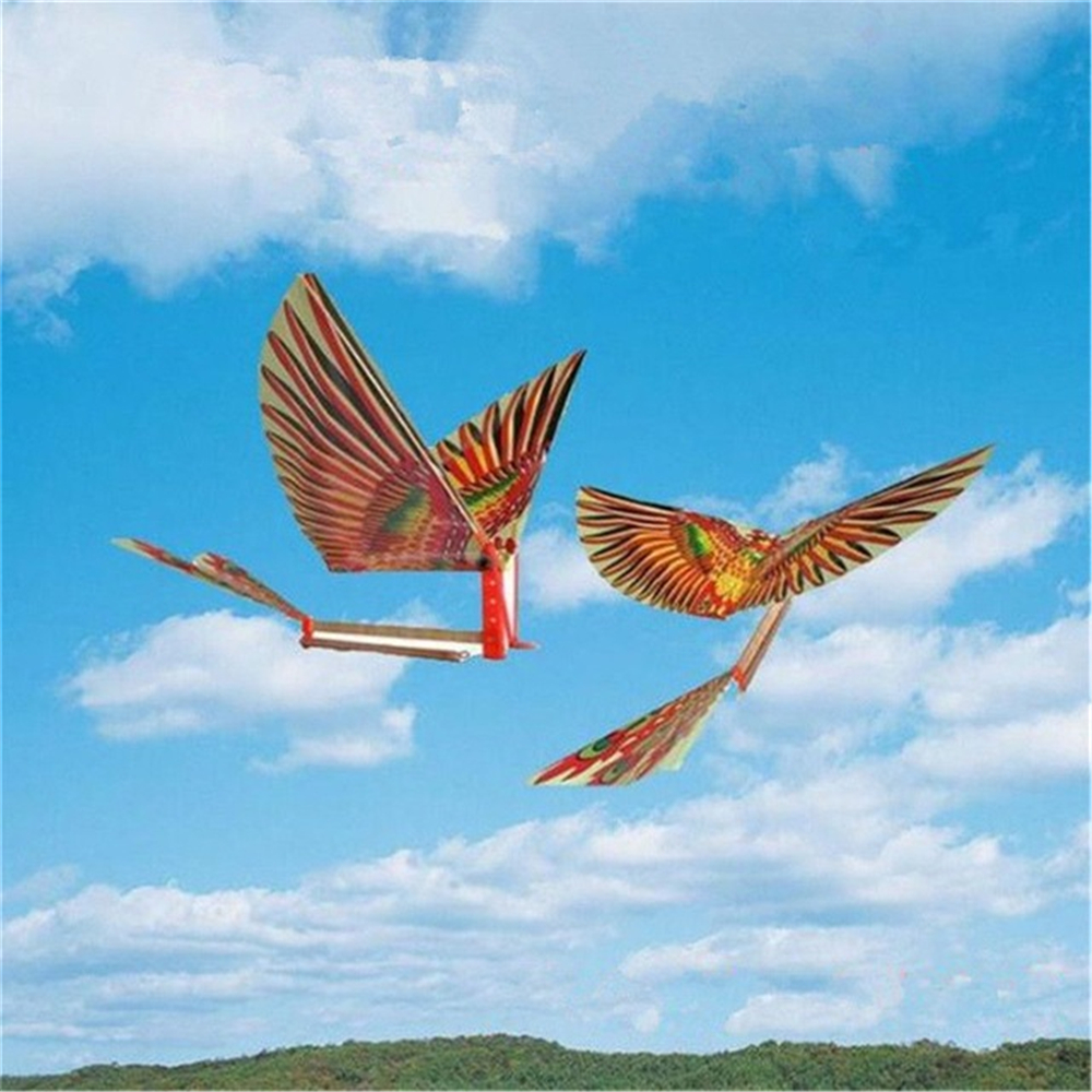 1PC DIY Rubber Band Power Handmade Bionic Air Plane Ornithopter 1PC DIY Rubber Band Power Handmade Bionic Air Plane Ornithopter