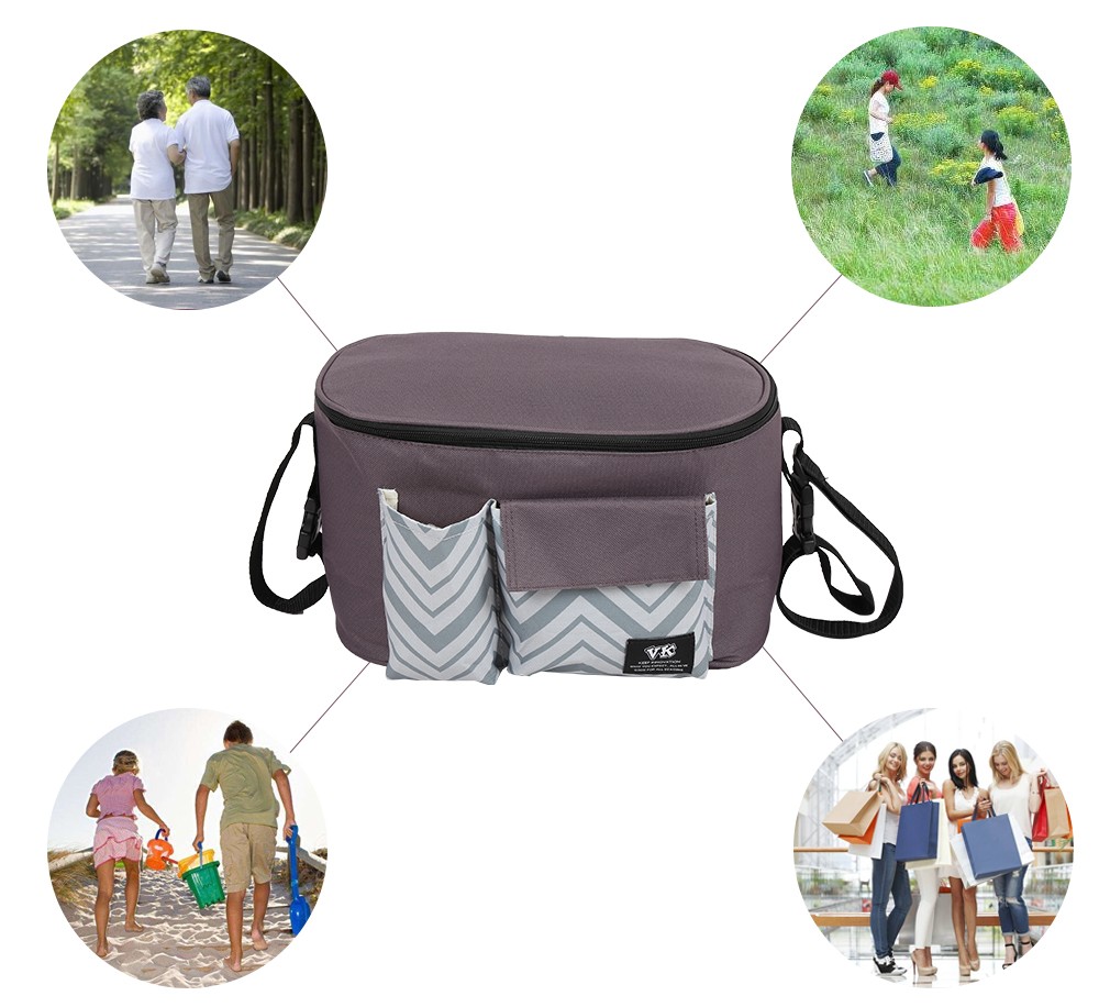 Multifunctional Baby Stroller Bag Cross-body Pouch