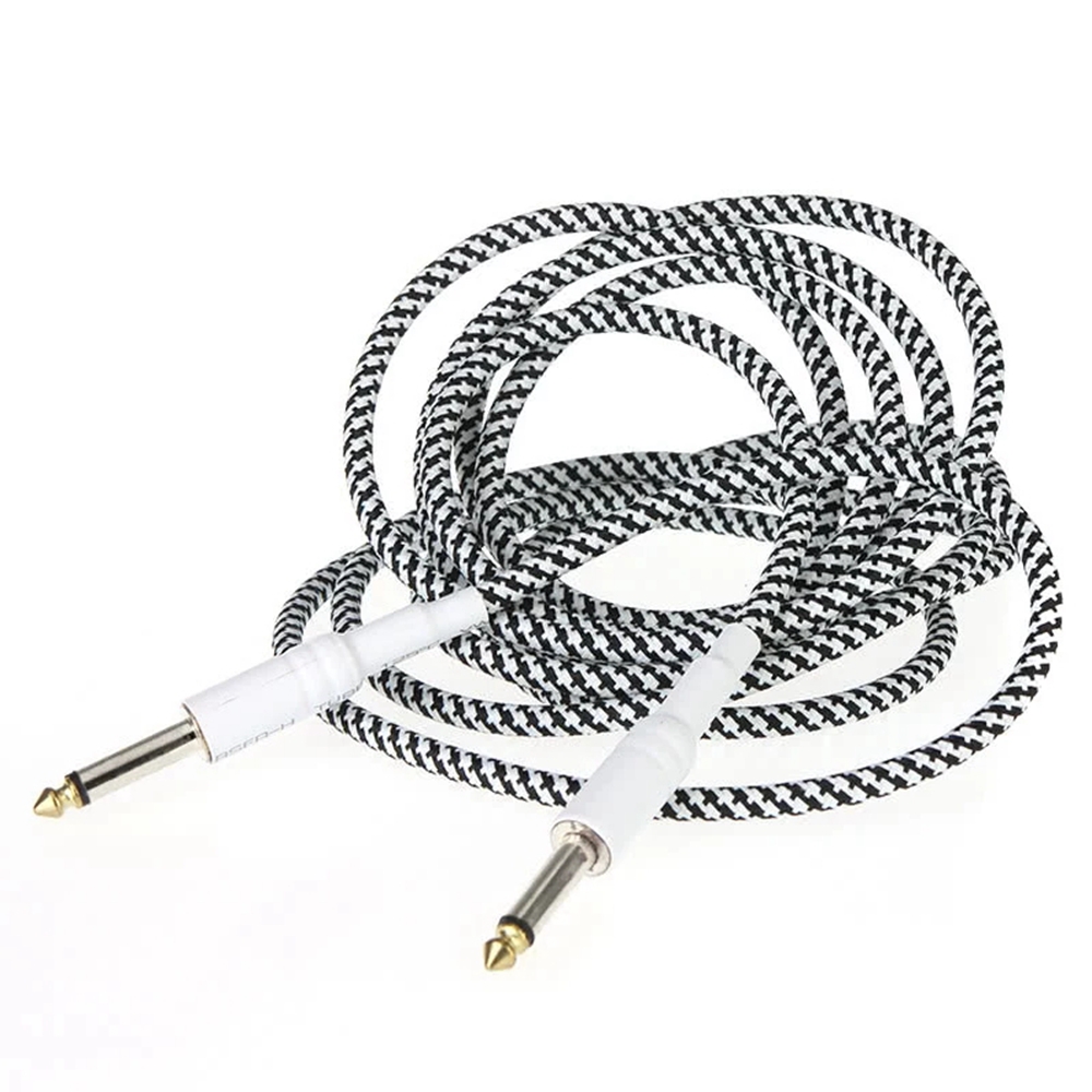 Electric Guitar Cable 6.35/6.35 Microphone 5m Cord